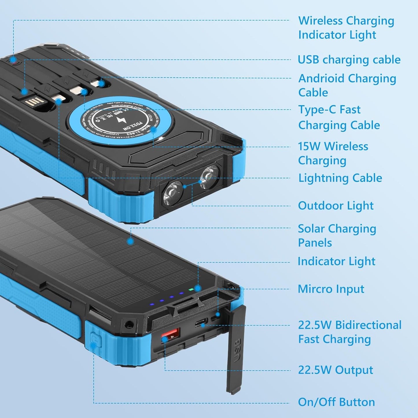 Lunavelle⢠Wireless Power Bank v5