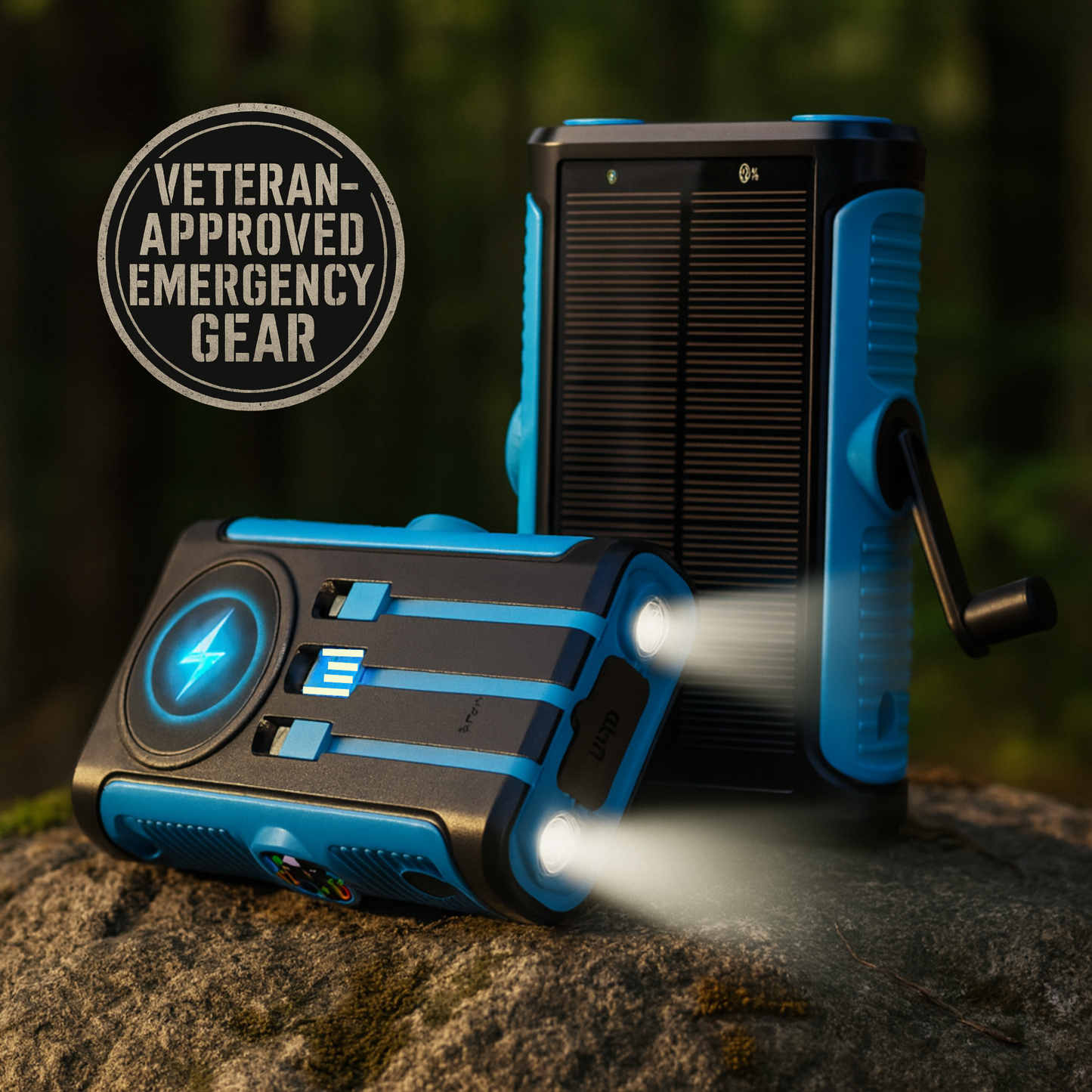 Lunavelle™ Wireless Solar Power Bank
