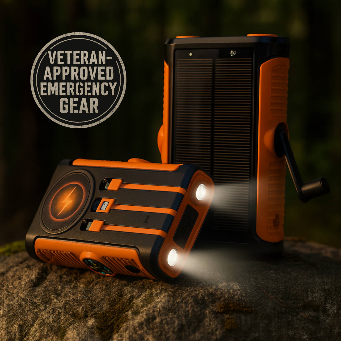 Lunavelle™ Wireless Solar Power Bank